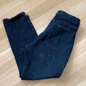 Abercrombie & Fitch high rise mom jean.